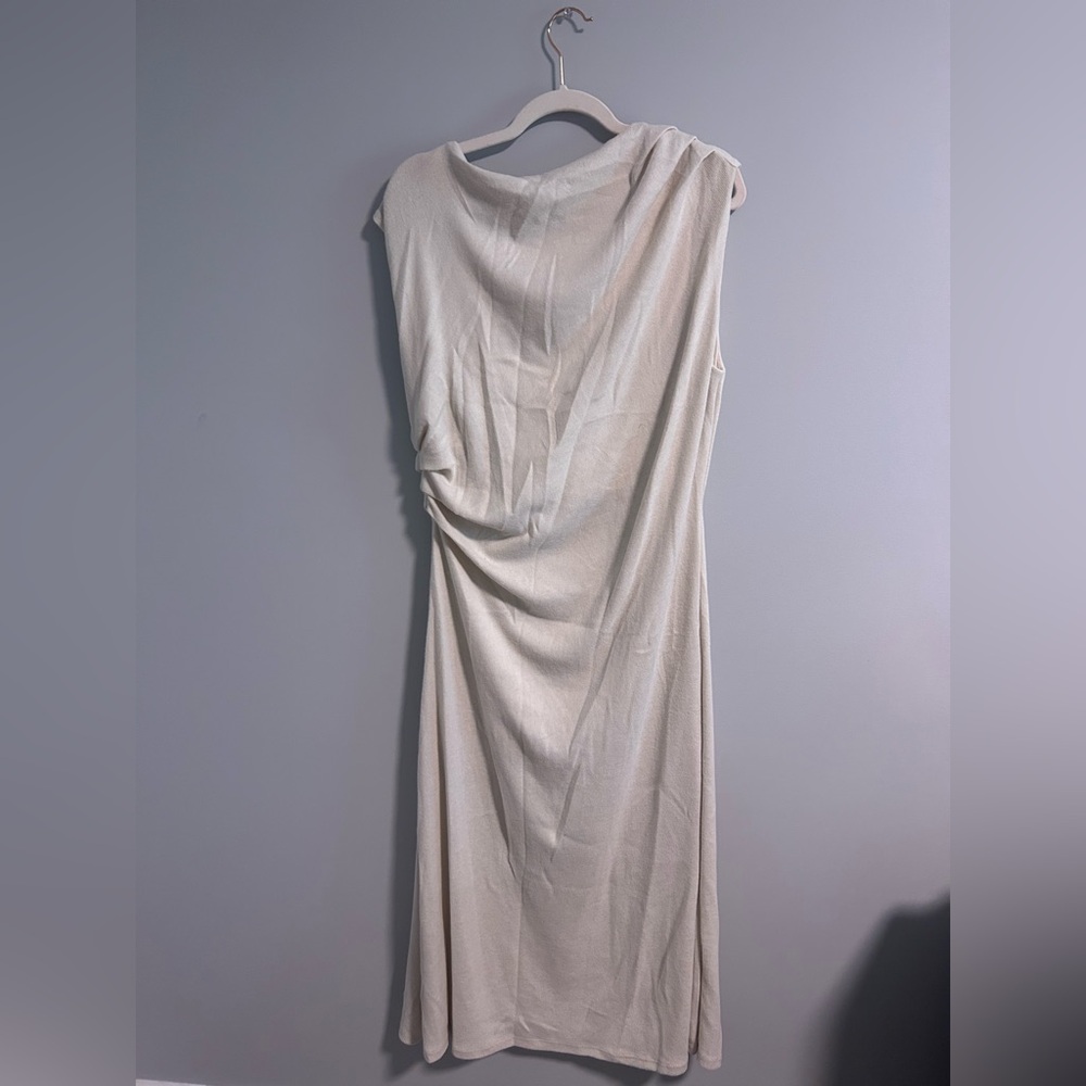 H&M Cream Backless Women's Dress